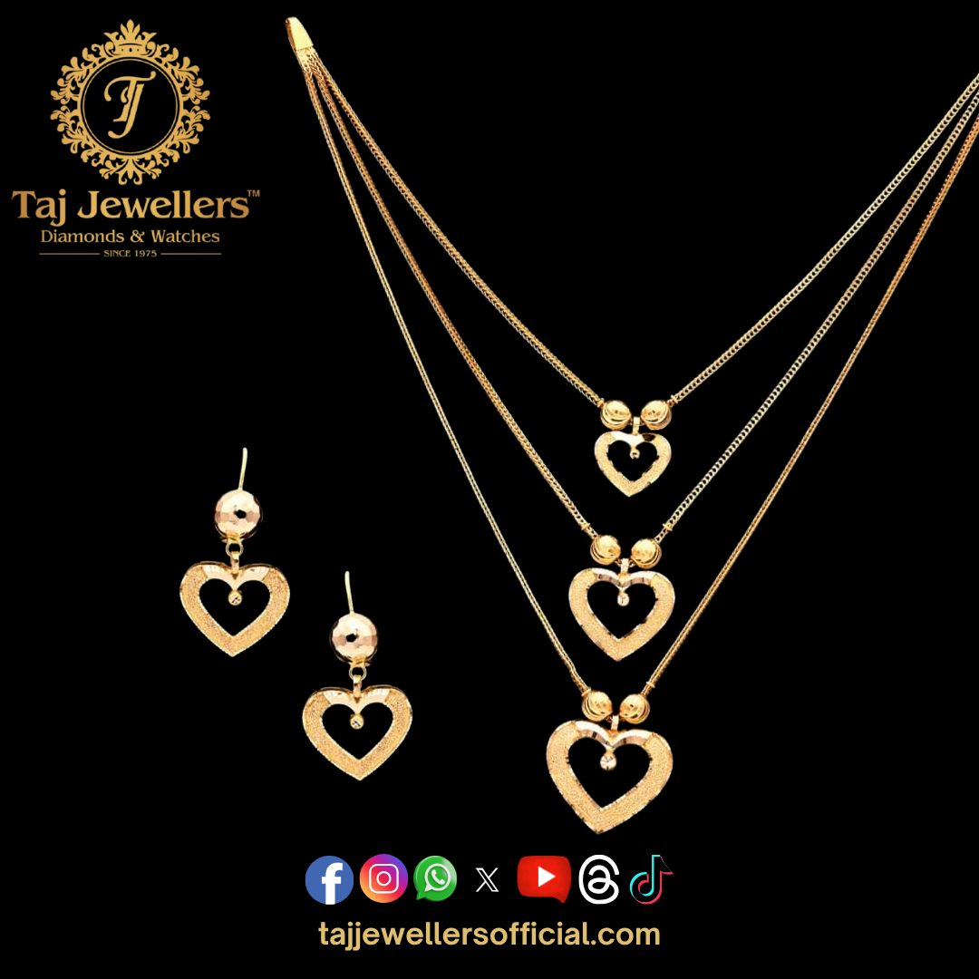 Gold Necklace Set