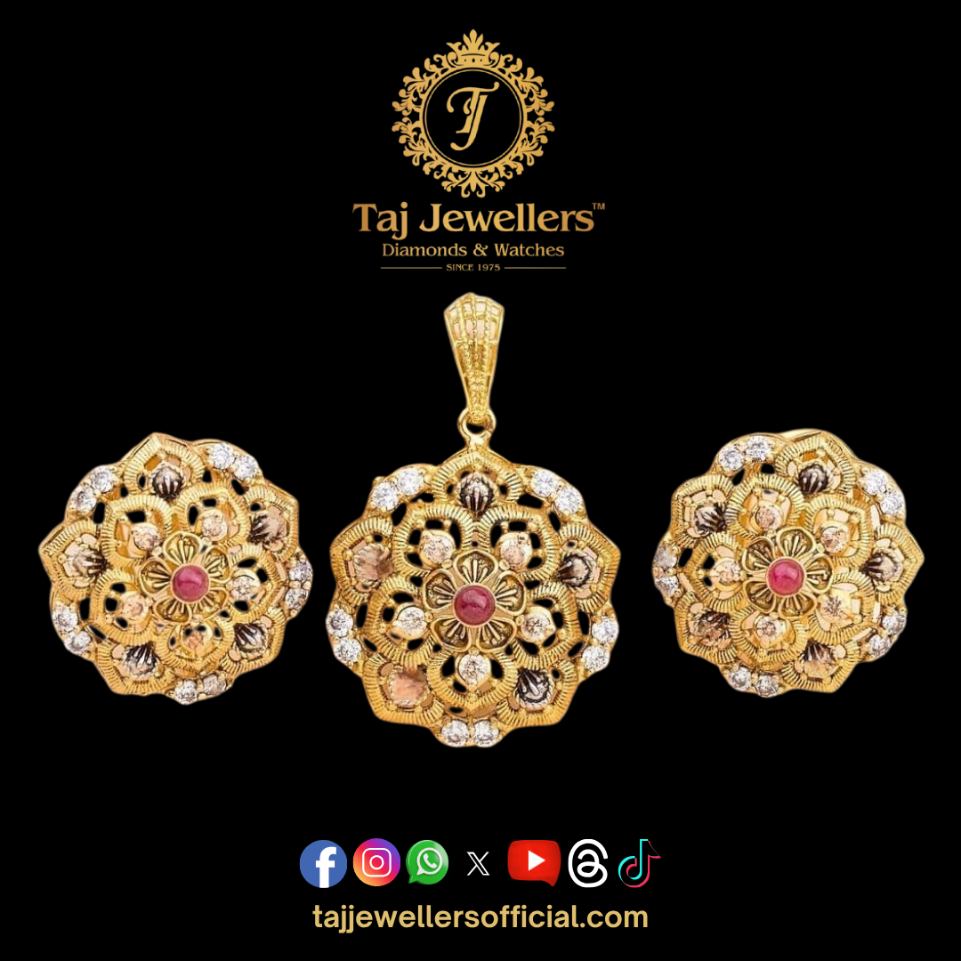 Gold Locket Set