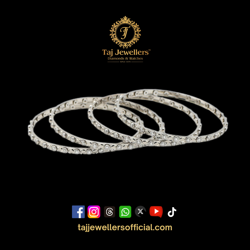 Diamond Bangles Set