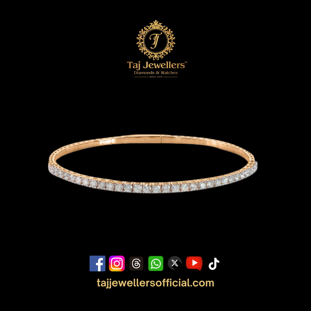 Diamond Bangles Set
